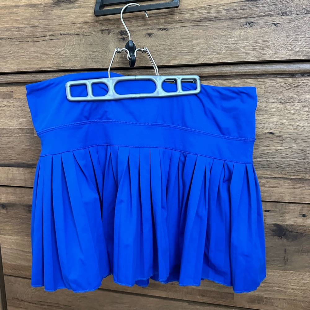 Gold Hinge Pleated Skirt